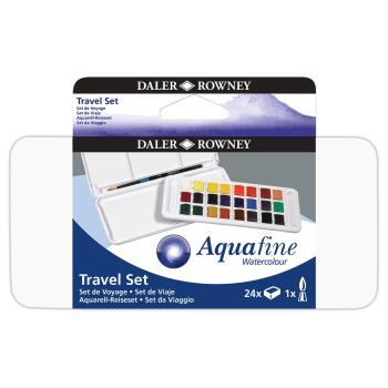 Daler-Rowney - Aquafine Travel Set 24 Half Pans
