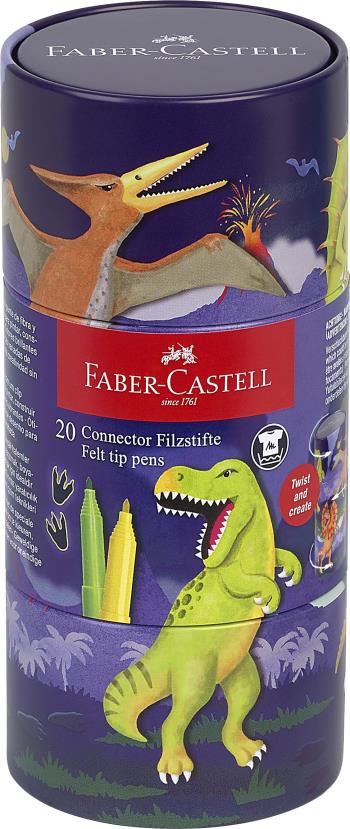 Faber-Castell - Felt-tip pen Connector dinosaur