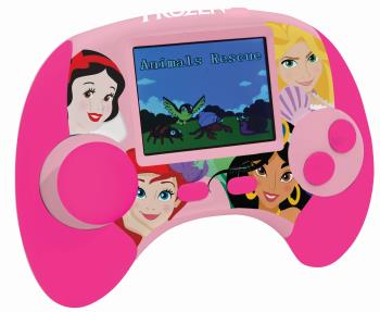Lexibook - Disney Princess Educational handheld bilingual console with LCD screen