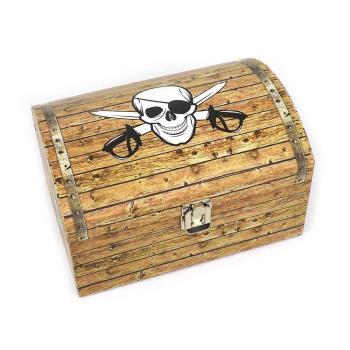 Robetoy - Pirate Box w. Metal Lock (24 cm)
