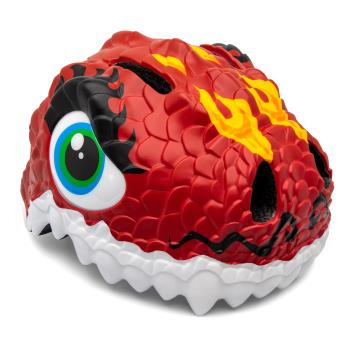 Crazy Safety - Dragon Bicycle Helmet - Red