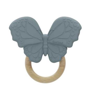 Label Label - Silicone Bitering w. Butterfly Blue