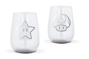 Super Mario - Gift set of 2 Glasses