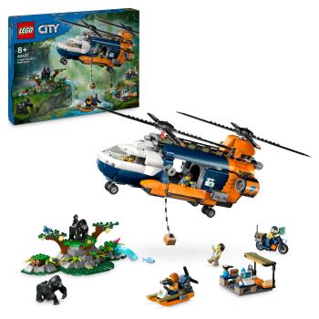 LEGO City - Jungle Explorer Helicopter at Base Camp