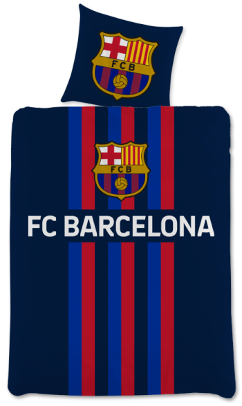 Bed Linen - Adult Size 140 x 200 cm - FC Barcelona