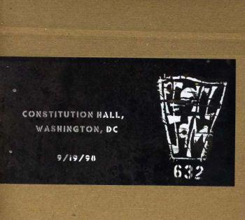 Constitution Hall DC 19th Sep. 1998