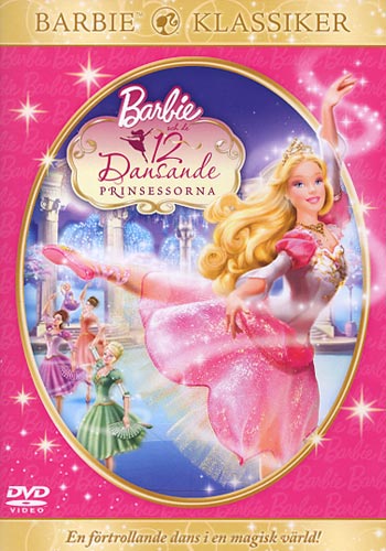 Barbie och de 12 dansande prinsessorna - (DVD) - film