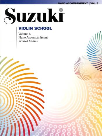 Suzuki Violin Piano Acc 6 Rev