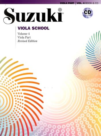 Suzuki Viola School 4 Book/cd Kombo