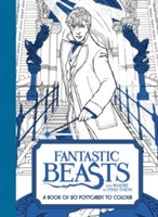 Fantastic Beasts And Where To Find Them- A Book Of 20 Postcards To Colour