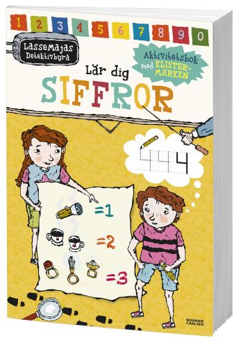 Lassemajas Detektivbyrå Lär Dig Siffror
