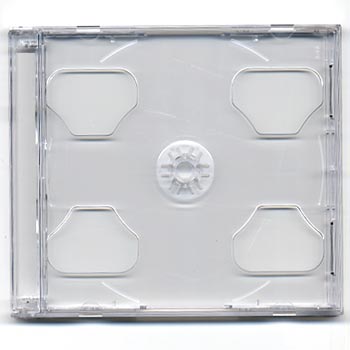 CD-ask Twinbox-Slimline för 2st CD-skivor