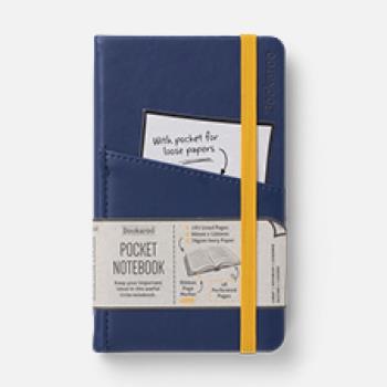 Bookaroo Pocket Notebook (a6) Journal - Navy