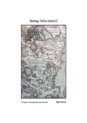 Nedslag I Färilas Historia Ll