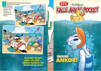 Kalle Ankas Pocket 572. Varning Ankor!
