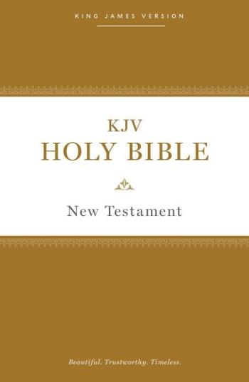 Kjv, Holy Bible New Testament, Paperback, Comfort Print