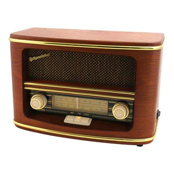 Roadstar Vintage Retro FM/AM Radio Trä
