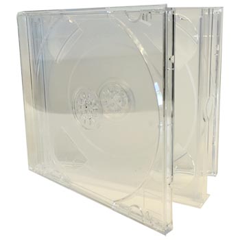 CD-ask för 4CD-skivor