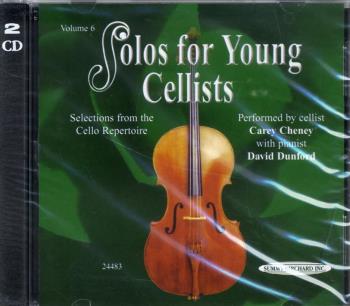 Suzuki Solos For Young Cellists Cd 6
