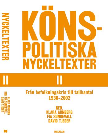 Könspolitiska Nyckeltexter Ii. Från Befolknings... 1930-2002