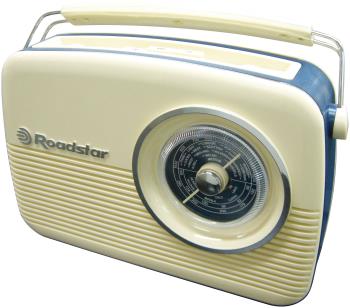 Roadstar Vintage Radio Creme / Vit