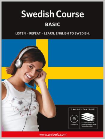 Swedish Course, Basic Mp3cd