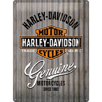 Plåtskylt Retro 30x40 cm / Harley-Davidson