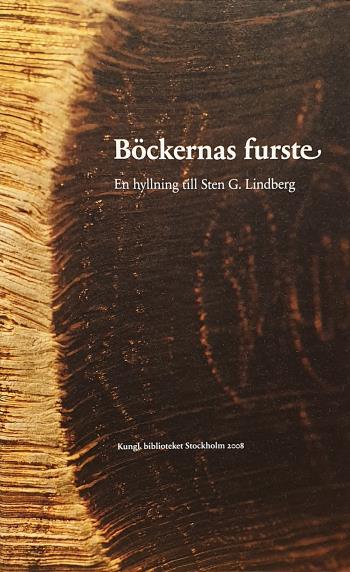 Böckernas Furste - En Hyllning Till Sten G. Lindberg