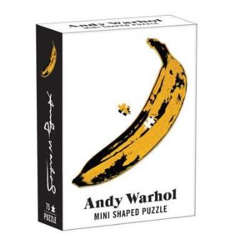Andy Warhol Mini Shaped Puzzle Banana