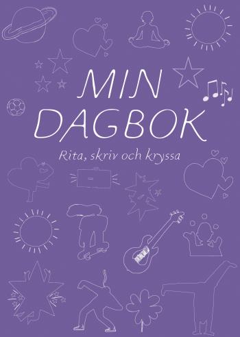 Min Dagbok - Rita, Skriv Och Kryssa (lila)