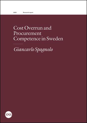 Cost Overrun And Procurement Competence In Sweden