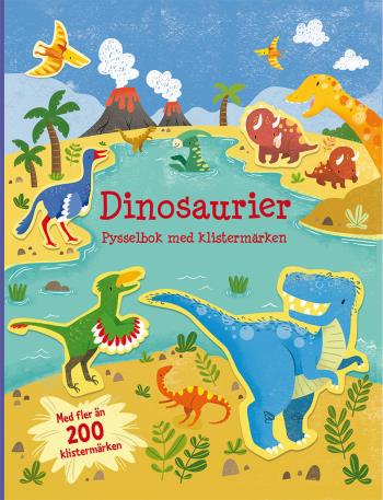 Dinosaurier - Pysselbok Med Klistermärken