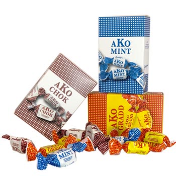 AKO Chokladmintkola ask 70 g