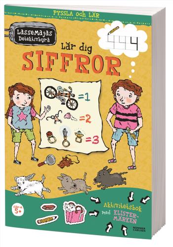 Lassemajas Detektivbyrå Lär Dig Siffror