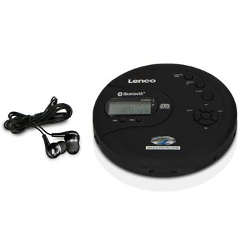 Lenco CD300 Bärbar CD-spelare med Bluetooth