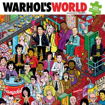 Warhol's World- A 1000 Piece Jigsaw Puzzle