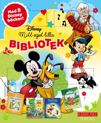 Disney Mitt Eget Lilla Bibliotek- Musse, Pluto & Pinocchio