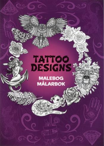 Tattoo Designs Målarbok