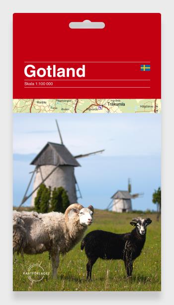Gotland Karta 1-100 000 Kartförlaget
