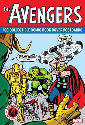 Avengers- 100 Collectible Comic Book Cover Postcards