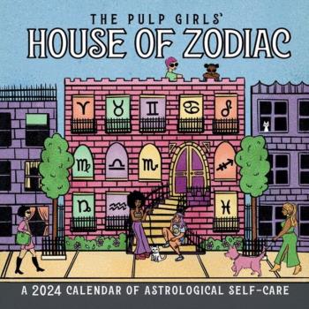 Pulp Girls' House Of Zodiac Wall Calendar 2024