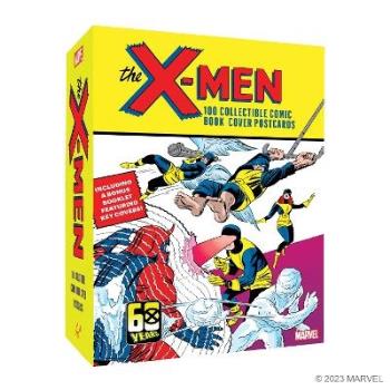X-men- 100 Collectible Comic Book Cover Postcards