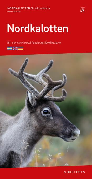 Nordkalotten Karta - Skala 1-700.000