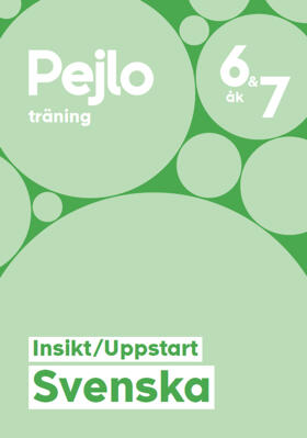 Pejlo Träning Svenska Åk 6 Och 7