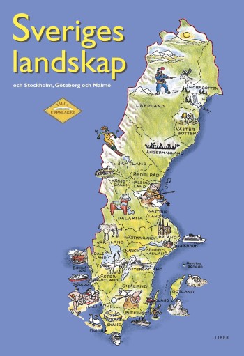 Sveriges Landskap Och Stockholm, Göteborg Och Malmö