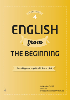 English From The Beginning 4 - Grundläggande Engelska För Årskurs 7-9