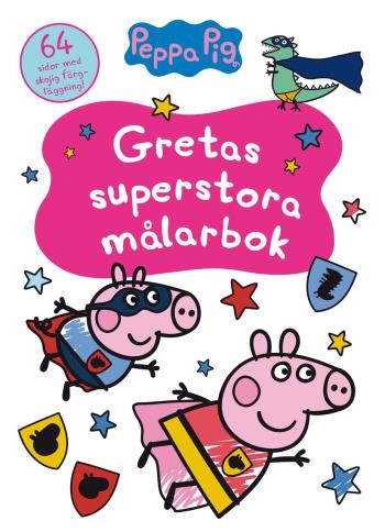 Gretas Superstora Målarbok