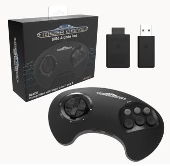 Retro-Bit SEGA MD 2.4G BIG6 Gamepad