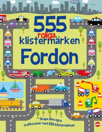 555 Roliga Klistermärken - Fordon