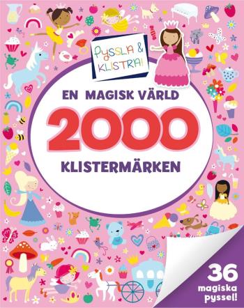 2000 Klistermärken- En Magisk Värld